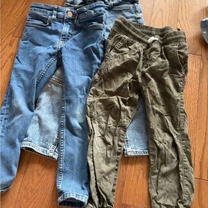 H&M Blue and Green Jeans Casual Collection